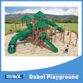 New Design Plastic Slide Conbination Climbing Outdoor Playground